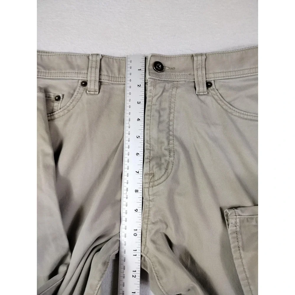 Kirkland Signature Pants Mens 36‎ Beige Stretch Denim Khakis Casual Workwear